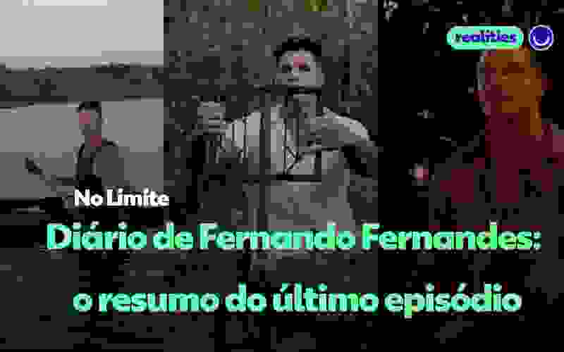 Fernando Fernandes comenta provas e faz diário de gravação do No Limite