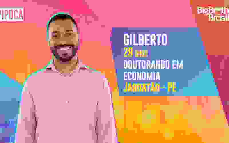 Gilberto é participante do BBB21; conheça!