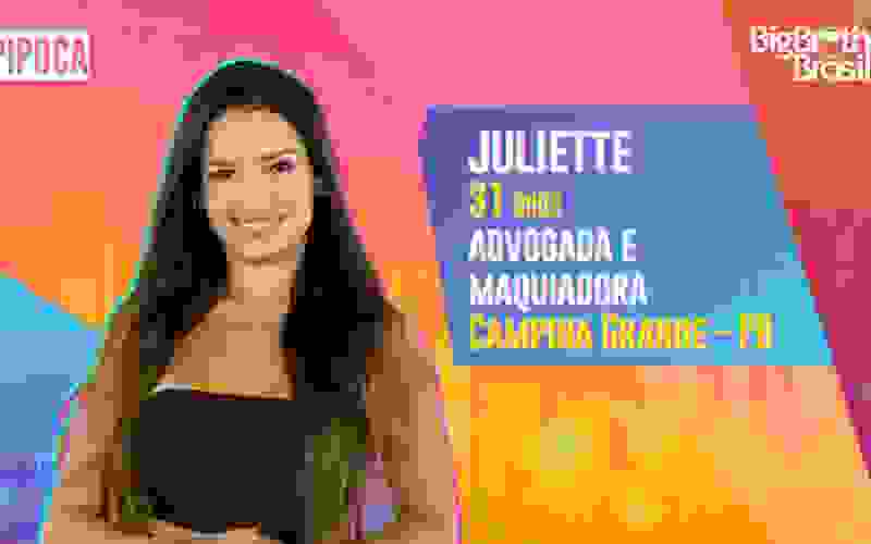 Juliette é participante do BBB21; conheça!