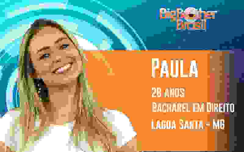 Paula é participante do BBB19; conheça!